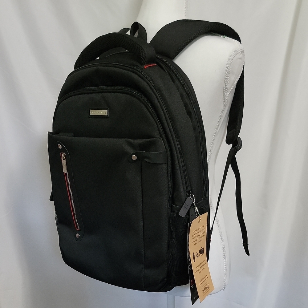 NWT Eco Style Black Backpack